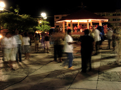 San Miguel Town Square on Sunday night!